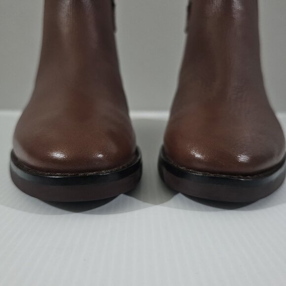 Cole Haan River Chelsea Ankle Bootie Sequoia Brown Leather Boot Size 9 - Picture 5 of 14